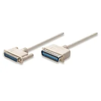 Cable Impresora Manhattan 303033 Bitronics 1.8m DB25 a Centronics 36 1.8m Macho-Macho