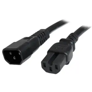 CABLE 1.8M 14 AWG ADAPTADOR JUMPER BRIDGE IEC C14 A IEC C15 PARA SERVIDOR UPS - STARTECH.COM MOD. PXTC14C156