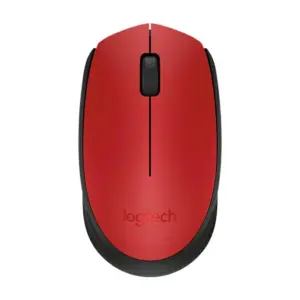 MOUSE LOGITECH M170 RED-K OPTICO INALAMBRICO MINI RECEPTOR USB PC/MAC/CHROME.