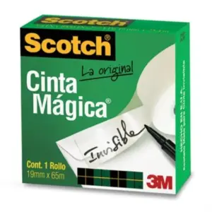 Cinta Magica 3M Adhesiva 810 18X65 Pza