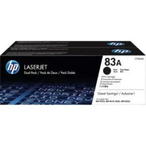 Toner HP LaserJet 83A Negro Dual Pack