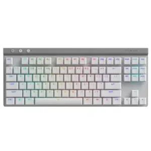 Teclado Logitech G515 LightSpeed TKL Inalambrico  Gaming  USB Color Blanco