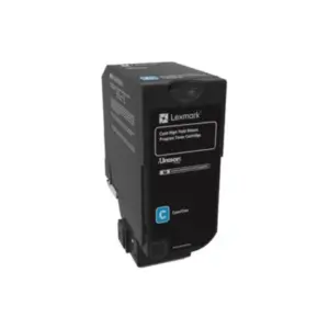 Tóner Lexmark CS725de Alto Rendimiento 12mil Páginas Color Cian