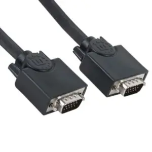 Cable Manhattan SVGA Monitor 8MM HD15M-M 15m Color Negro