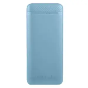 Power Bank PERFECT CHOICE Carga Rápida 22.5W con Cable Tipo C Bolt Azul