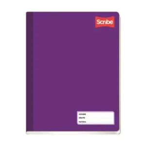 Cuaderno Cosido Colegial Scribe Clasico C7 cuadro grande 100 Hojas