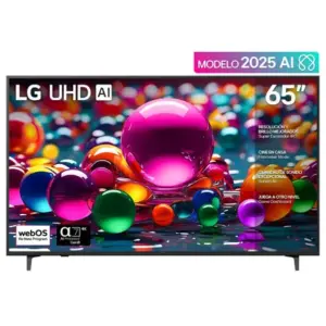 Televisor LG 65" UHD AI UA75 4K Smart TV 2025