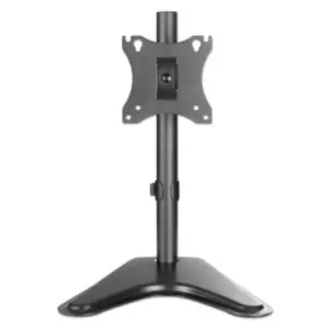 Soporte Monitor Manhattan de Escritorio para LCD 17" a 27" Hasta 7kg Inclinación/Altura Ajustable Color Negro