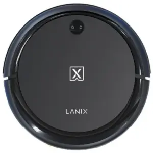 Robot Limpiador Lanix LXCRG 350x80mm Giroscopio 90-100min Limpieza WiFi 2.4GHz Sensores Obstáculos y Caída