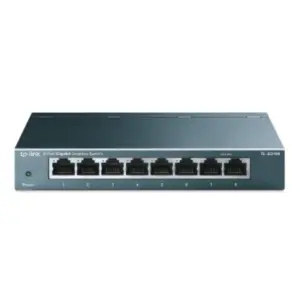 Switch Tp-link para escritorio de 8 puertosGb RJ45 de negociación automática a 10/100/1000Mbps que admiten Auto-MDI/MDIX