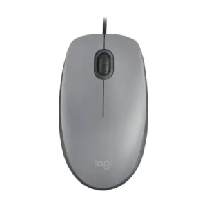Mouse Logitech Alambrico M110 Silent Gray