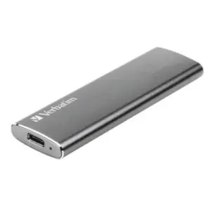Disco Interno Verbatim SSD externo Vx500 de 1 TB USB 3.1 Gen 2 Gris Space
