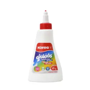 PEGAMENTO LIQUIDO KORES BLANCO GLUKIDS 125GRS