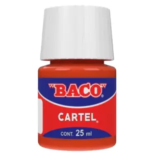 Pintura Cartel Baco 54-A Rojo 25 ml