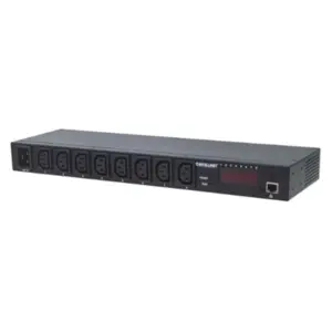 Barra PDU Intellinet Multicontactos 8 Salidas Montaje en Rack 19" Color Negro