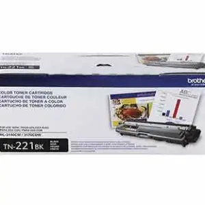 Tóner Brother TN221BK Rendimiento 2500 Páginas Color Negro