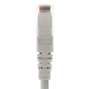 Cable de Conexion Nexxt Solutions  U/UTP  Cat6 90 cm LSZH (Compuesto sin Halogeno de Baja Toxicidad) Gris