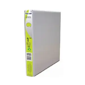 Carpeta Vinil Samsill "O" Blanca 1" P/200 Hjs C/24