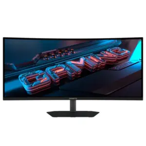 Monitor Gigabyte Gamer Curvo 34" LCD 3440x1440 Ultra Wide Quad HD FreeSync 120H HDMI/DisplayPort Negro