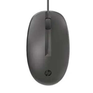 Mouse HP 125 Alámbrico USB Negro Sensor Óptico 1200 DPI 3 Botones Cable 1.8 m Compatible Con Windows