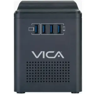 Regulador Vica Connect 800 800VA/400W 4 Puertos USB de Carga Rápida 3 Años de Garantía
