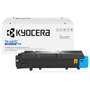Toner kyocera TK-5417c  Cyan Rendimiento aprox. 13mi imp TaskAlfa PA4500ci/MA4500ci