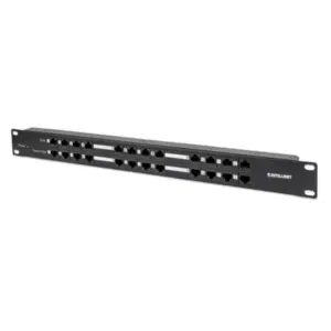 Patch Panel Intellinet de 12 Puertos con Paso de Energía Passive PoE