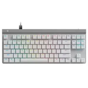 Teclado Logitech G515 TKL Wired Gaming  USB Color Blanco