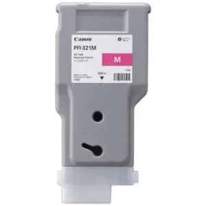 Tinta Canon para Plotter PFI-321 de 300ml Color Magenta para TM-250/TM-350