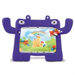 Tableta Vorago 9" PAD-8-KIDS Quadcore 64GB Ram 4GB 2MP/5MP Android 13 Funda Morada