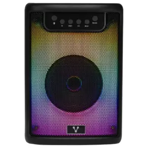 MINI BAFLE VORAGO KSP-205 NEGRO 4" 10WATTS RMS / RECARGABLE / TWS BT 4HRS CARGA USB TIPO C