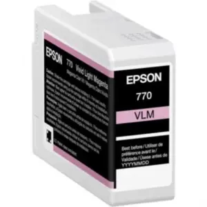 Tinta Epson UltraChrome Pro10 25Ml Color Magenta Claro Vivo