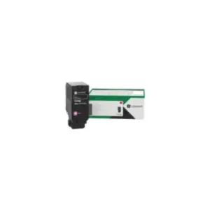 Cartucho de toner Lexmark color magenta del programa de devolucion para 5 mil paginas