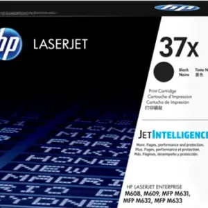 Toner HP LaserJet 37X Negro Alto Rendimiento