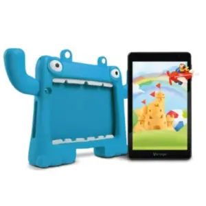 Tableta Vorago 8" PAD-8-KIDS Quadcore 64GB Ram 4GB 2MP/5MP Android 13 Funda Azul