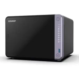 Unidad NAS QNAP CPU ARM Alpine AL524 Quad Core 2.0GHz 4GB RAM RJ45 10GbE 6 Bahias 3.5" Linux Sin Discos