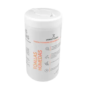 Toallas Limpiadoras Perfect Choice para equipos electrónicos Bote con 50 pzas