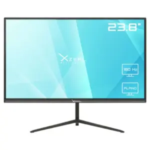 Monitor Xzeal 23.8" XZ3010-3 Panel Plano VA FHD 180Hz 1ms 1xDP + 1xHDMI + 1x3.5mm + Vesa 100x100mm Negro