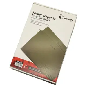 Folder Colgante Nextep Economico Oficio Color Verde Tradicional c/25