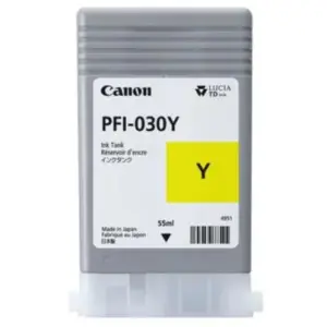 Tinta Canon PFI-030 Color Amarillo para Series TA