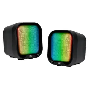 BOCINAS VORAGO START THE GAME SPK-109 RGB / USB PARA COMPUTADORA / 2.2WATTS