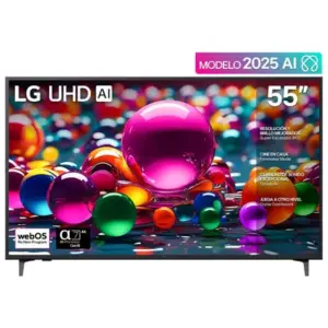 Televisor LG 55" UHD AI UA75 4K Smart TV 2025