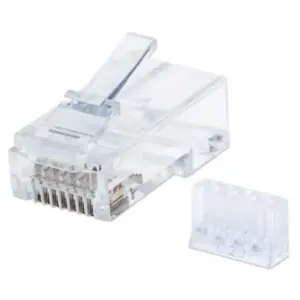 Plug Intellinet RJ45 Cat6 UTP Multifilar 50 Micras Pro Bote C/90 Pzas