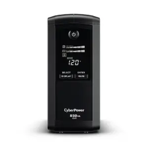 UPS CYBERPOWER 850VA 510W LCD REGULADOR VOLTAJE 9 CONT