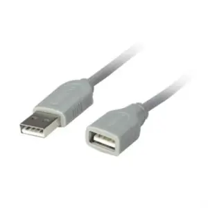 Cable Manhattan USB A-A Extensión 3m Color Gris