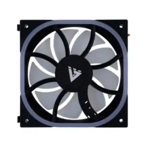 Ventilador Vorago Modular Game Factor FG500 120mm 58 CFM 1900 RPM RGB Compatible con FG500 Negro