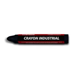 Crayón de Cera Industrial  Dixon Azul Caja con 10 Piezas