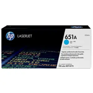 Toner HP 651A Cyan