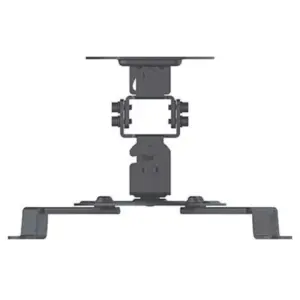 Soporte Proyector Manhattan Básico 13.5 Kg Montaje Techo Movimiento Articulado Color Negro