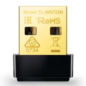 Adaptador Wi-Fi USB TP-Link TL-WN725N Nano N150 150Mbps 2.4GHz USB 2.0